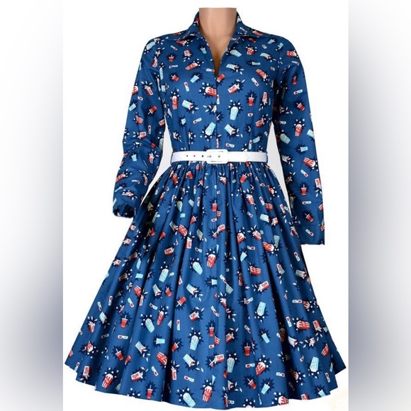 Bernie Dexter Dresses & Skirts - SOLD Bernie Dexter Nicole Dress in Let Me Entertain You - SMALL - NEW